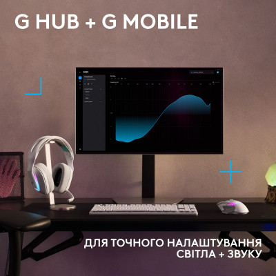 Навушники Logitech G522 Lightspeed Wireless Gaming Headset White (981-001550) Вінниця - фото 9