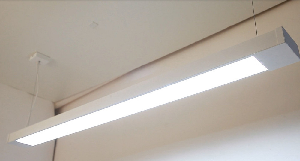 Підвісний лінійний світильник під лампу Т8 led 2-1200 Київ - фото 2
