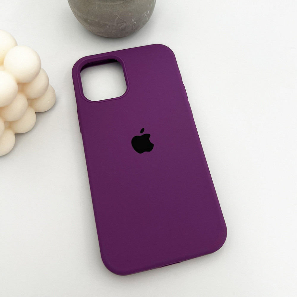 Чохол для смартфона Silicone Full Case AA Open Cam for Apple iPhone 12 19,Purple Киев - изображение 4