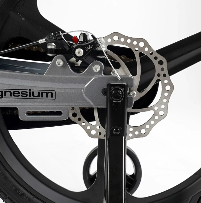 Велосипед Corso REVOLT двоколісний 20 дюймів магнієва рама з додатковими колесами Сірий (MG-20922) Чернигов - изображение 4