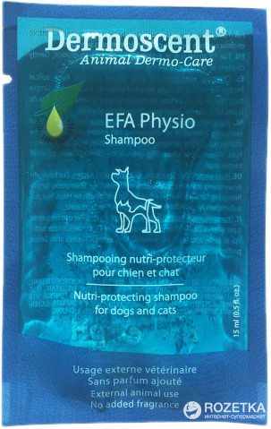 Dermoscent (Дермосент) EFA Physio Shampoo для всех типов кожи саше 20х15 мл. Винница - изображение 1