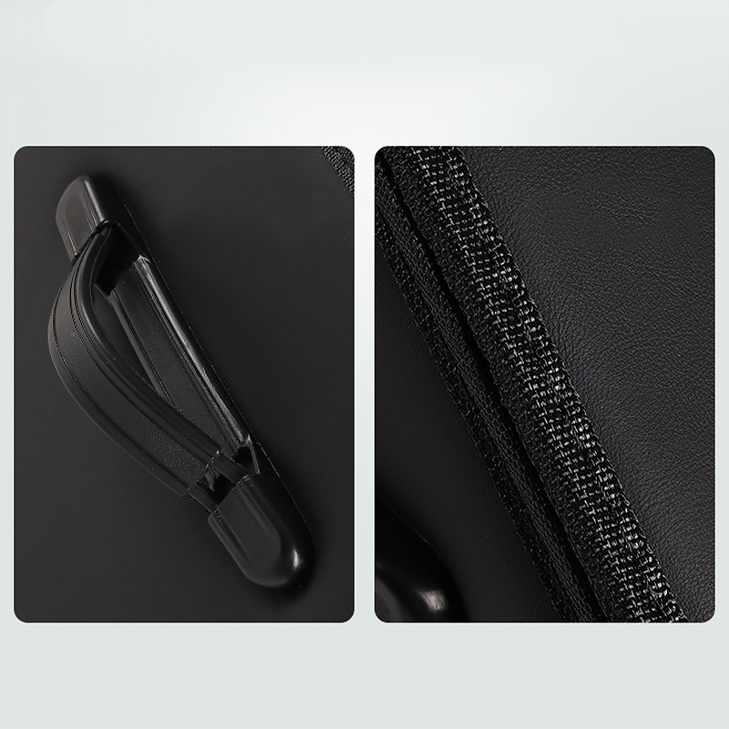 Автомобильный органайзер 5699 Gray компактный вместительный два отдела для хранения на магнитах с ручкой 66*32*29 см Киев - изображение 2