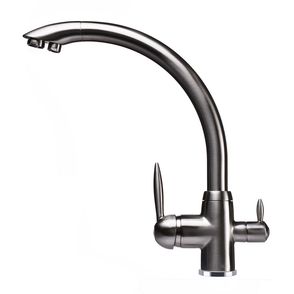 Змішувач для кухні під осмос Globus Lux LAZER GLLR-0777-8-STSTEEL Луцк - изображение 2