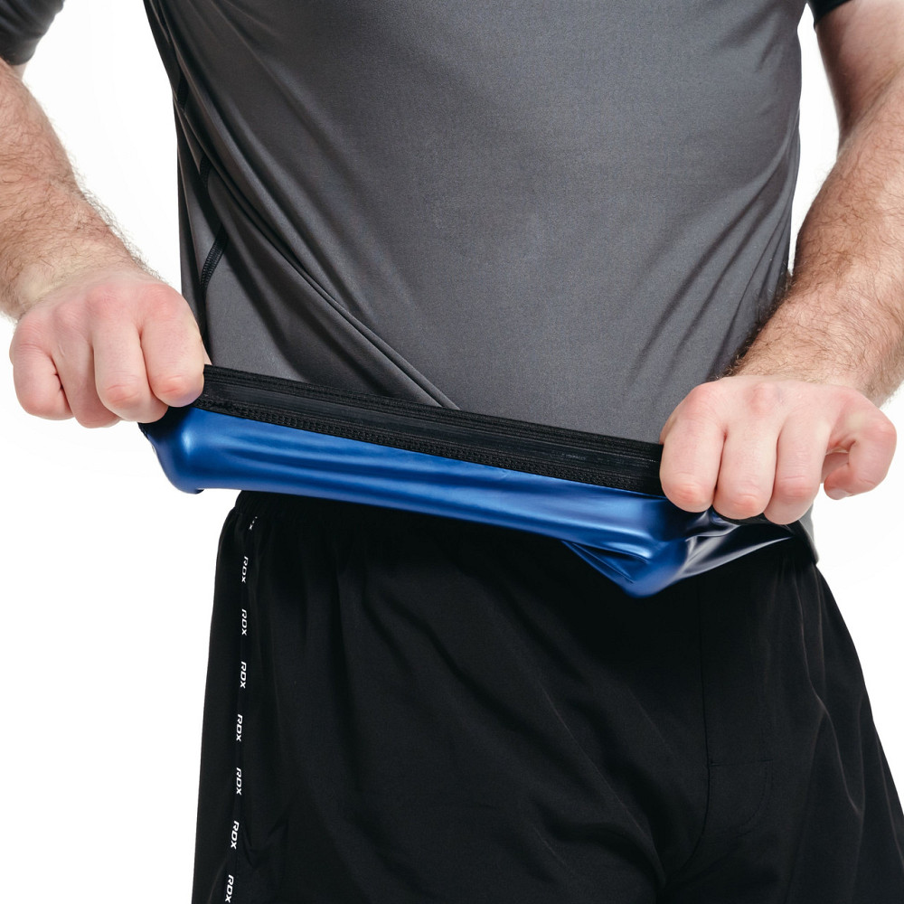 Мужская футболка RDX M1 с эффектом сауны Grey L Киев - изображение 5