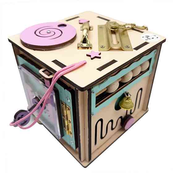 Развивающая игрушка Бизикуб TG270521, 15х15х15 см Винница