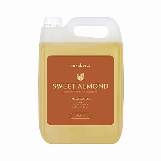 Профессиональное кокосовое массажное масло «Thai Oils» «Sweet almond» 5000 ml Киев