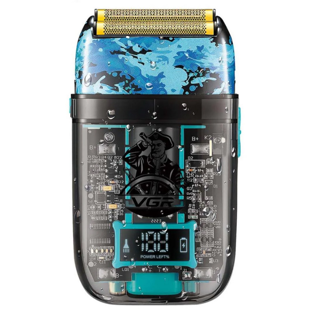 Аккумуляторная электробритва мужская,от USB,VGR V-352 SBR Киев - изображение 8