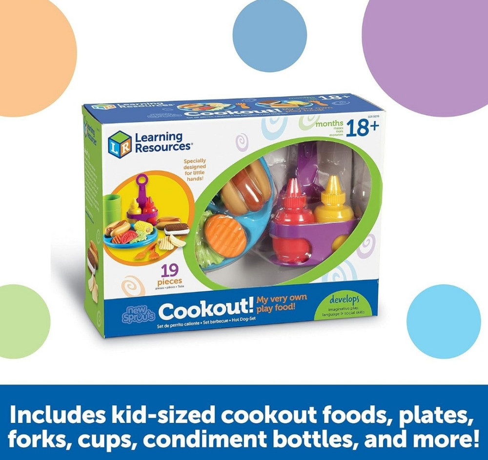 Набор барбекю от Learning Resources New Sprouts Cookout Barbecue Set Харьков - изображение 3
