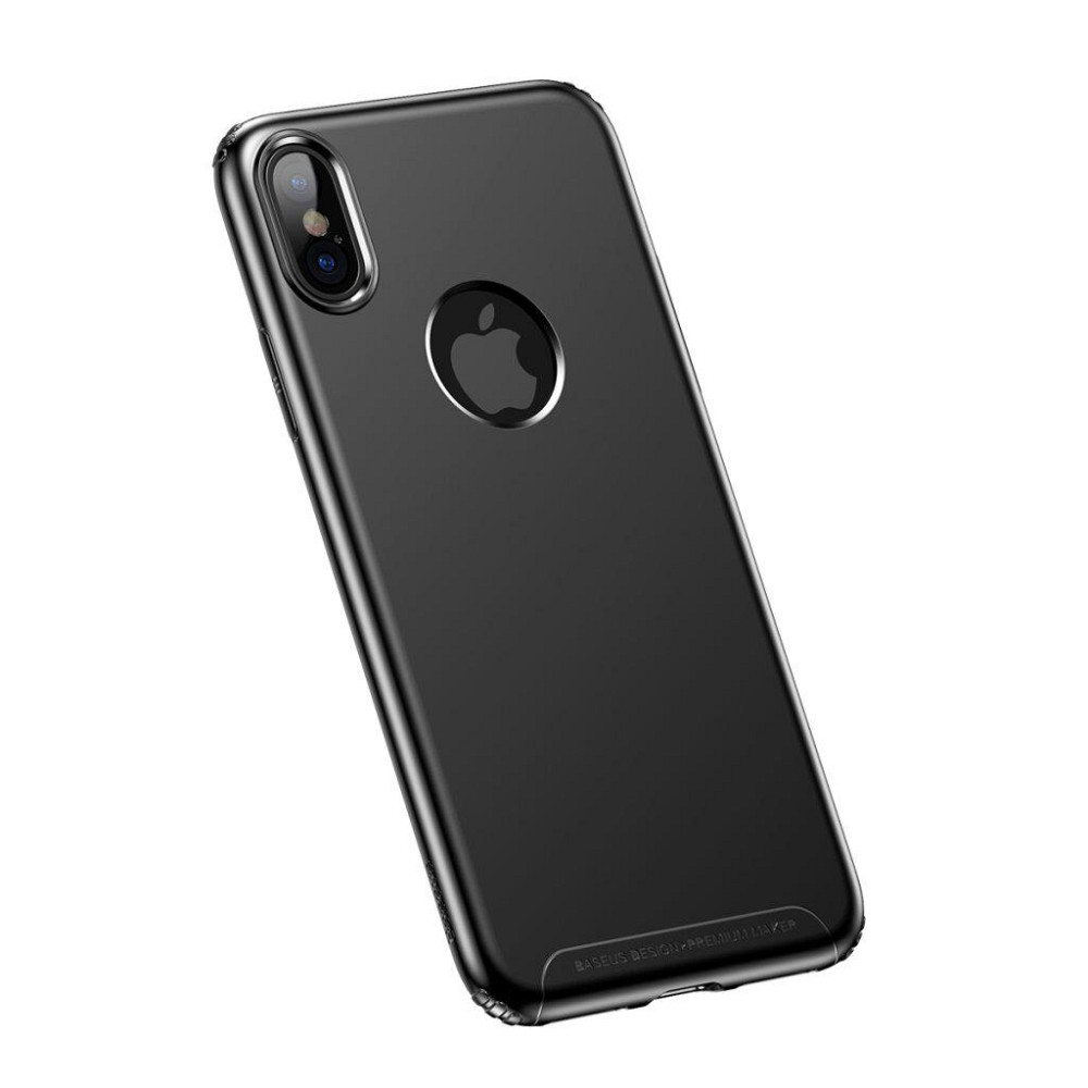 Чохол Baseus для iPhone X/X Soft Case Black (WIAPIPHX-SJ01) Київ - фото 2