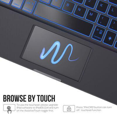 Фирменный защитный чехол Waltz Magic Smart с Bluetooth клавиатурой для iPad 10.2 (2019/20/21)/pro10.5(2017)/Air 3 10.5 Днепр - изображение 7
