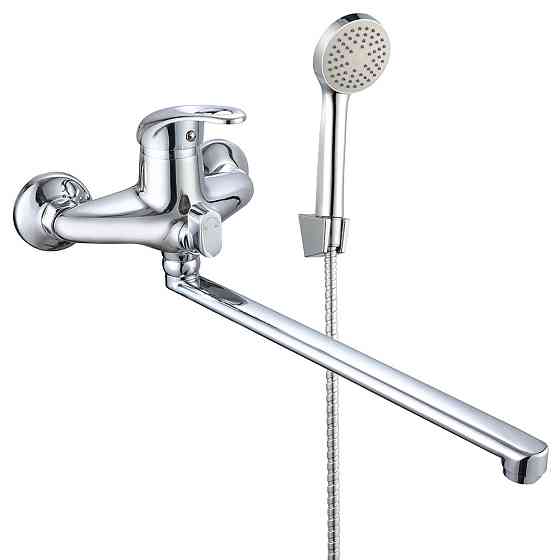 Смеситель для ванны WEZER VRL723-13 с длинным изливом Киев