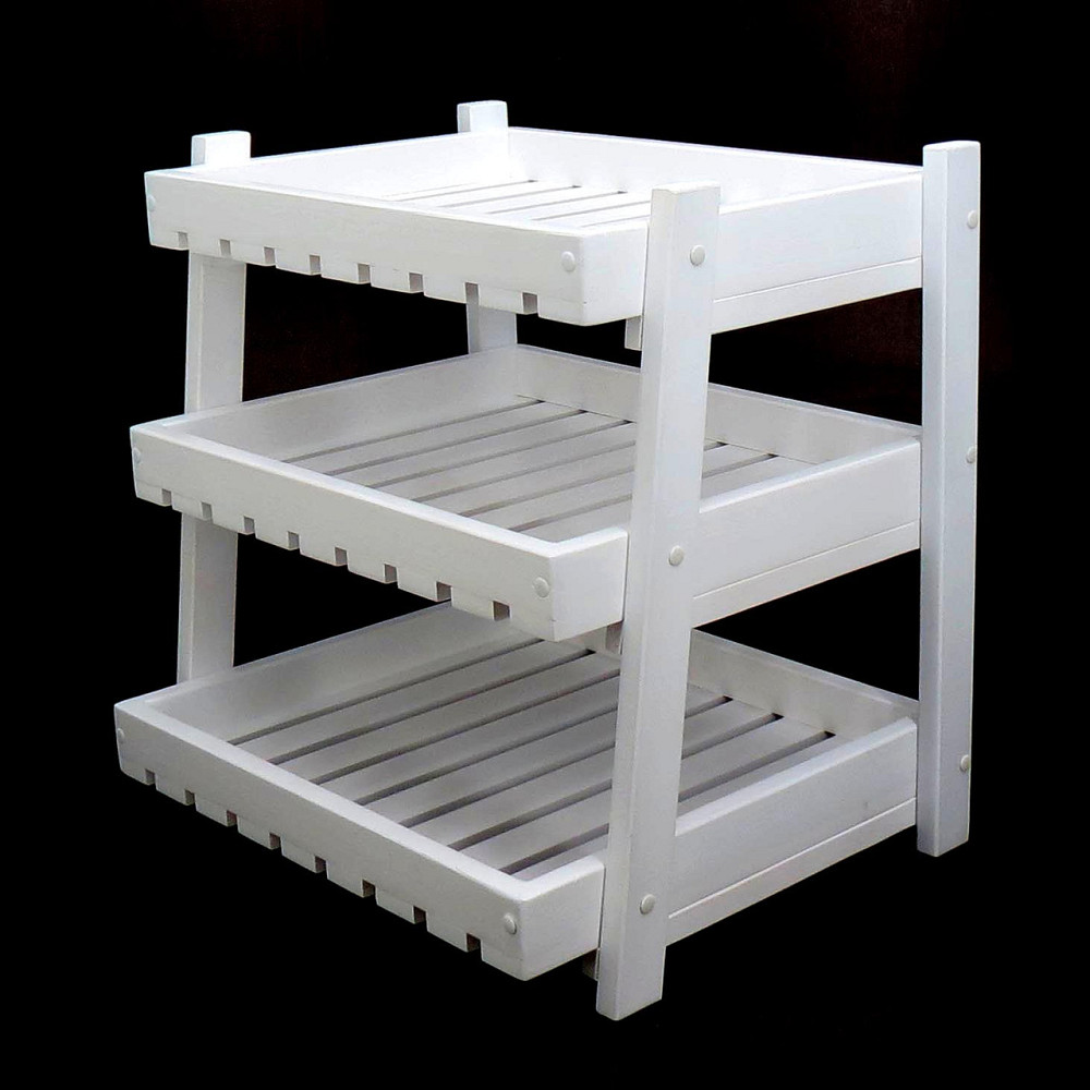 Етажерка для фруктів і овочів "Керрот" зефір Миколаїв - фото 1