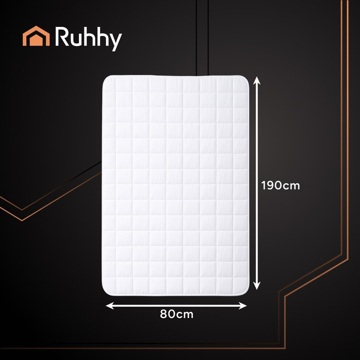 Електричне простирадло 190x80 см з підігрівом 9 рівнів нагріву Ruhhy (26222) Нововолинськ - фото 14