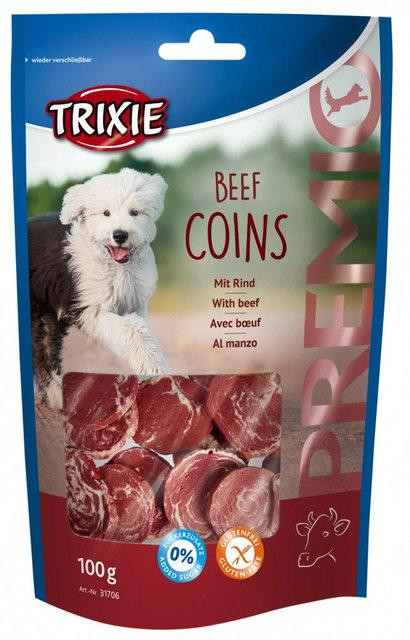 Trixie TX-31706 PREMIO Beef Coins 100гр - ласощі для собак з яловичиною Вінниця - фото 1