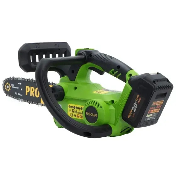 Аккумуляторная минипила цепная PKA42Li ,Бесщеточная цепная пила Procraft,Минипила цепная аккумуляторная 20 В Львов