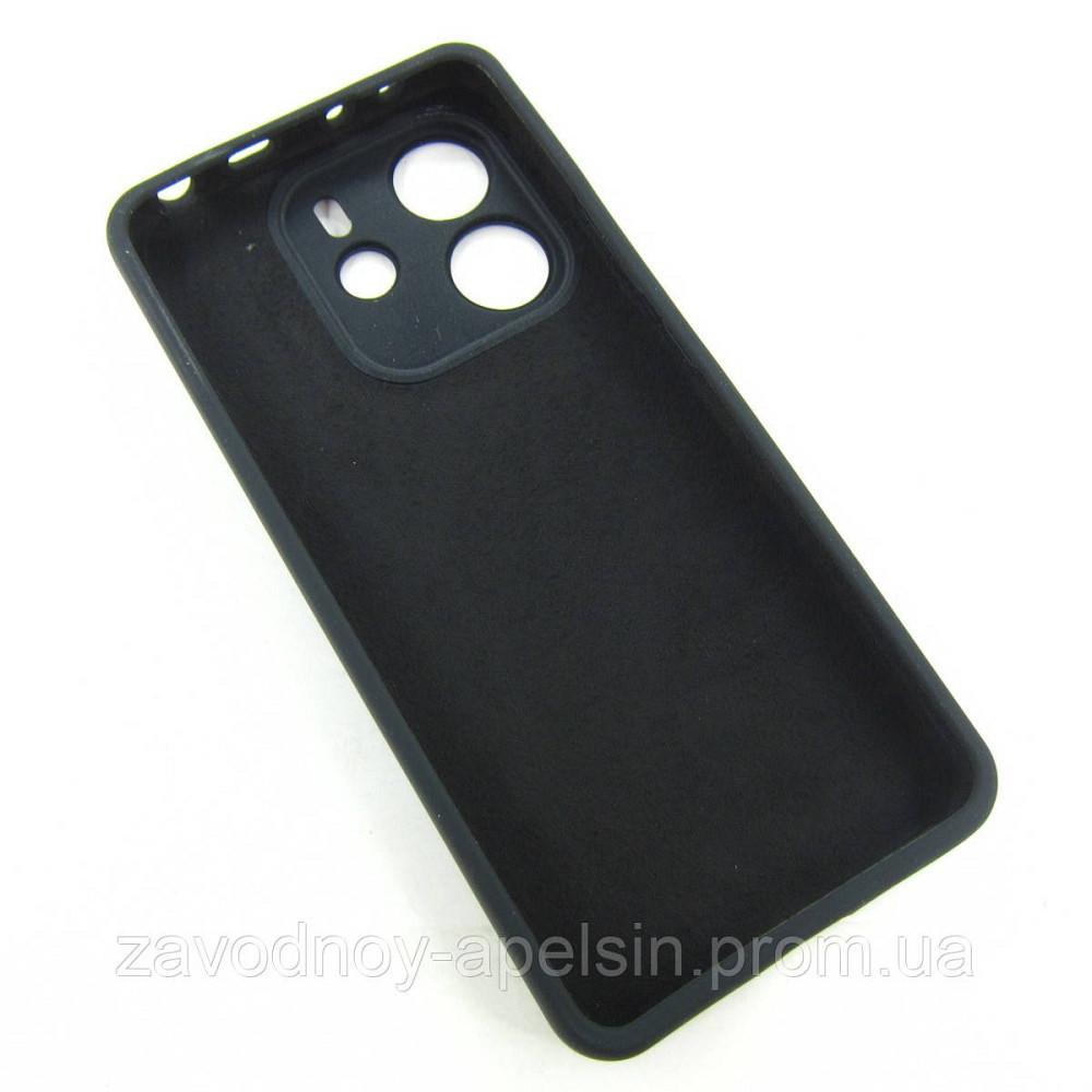 Xiaomi Redmi Note 14 4G Чехол Защита камеры Микрофибра (черный) Одесса - изображение 2