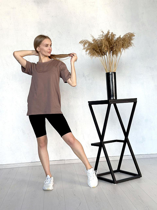 Женский спортивный костюм с велосипедками Gear Киев - изображение 1