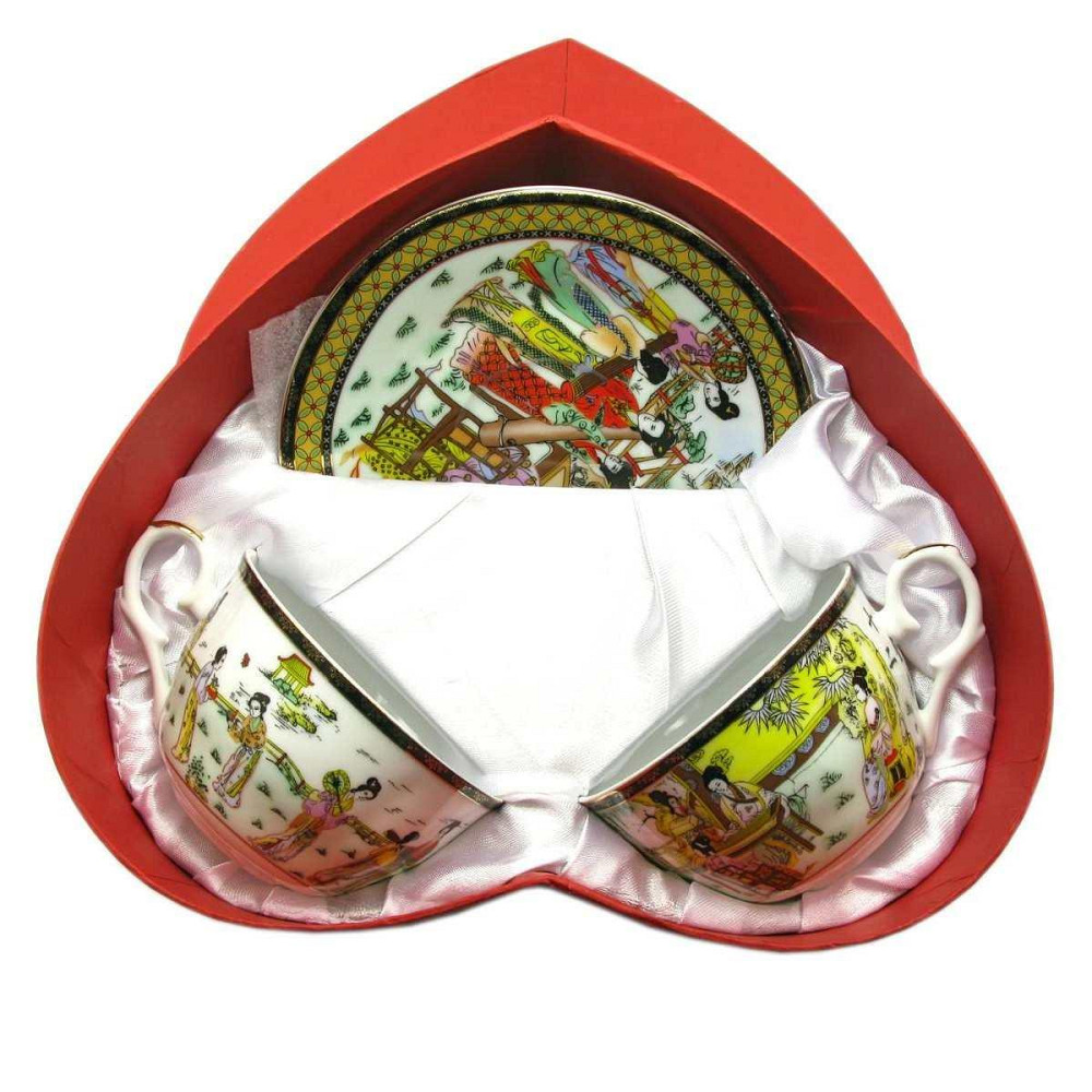 Сервиз фарфоровый подарочный Девушки Киев - изображение 1