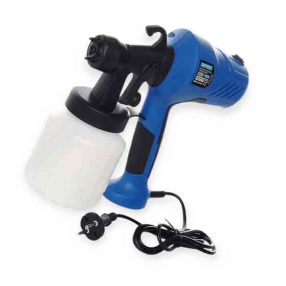 Пистолет покрасочный электрический d-1.8-2.6, 350 Вт с бачком 0.8л, 800 мл/мин HVLP Мукачево