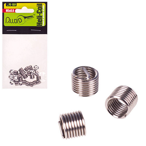 Ремонтні різьбові вставки M5х0,8 25 шт. Alloid РВ-1064 Вінниця - фото 1