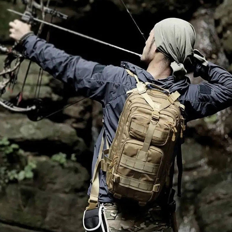 Рюкзак прочный мужской, Мужской рюкзак туриста, Форменный военный рюкзак для ЗСУ Штурмовой ЗСУ PG-79 Львов - изображение 14