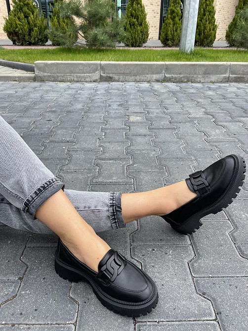 Garti Туфлі жіночі GARTI чорні натуральна шкіра 36р. 37р. 40р. (5166) Коломия - фото 2