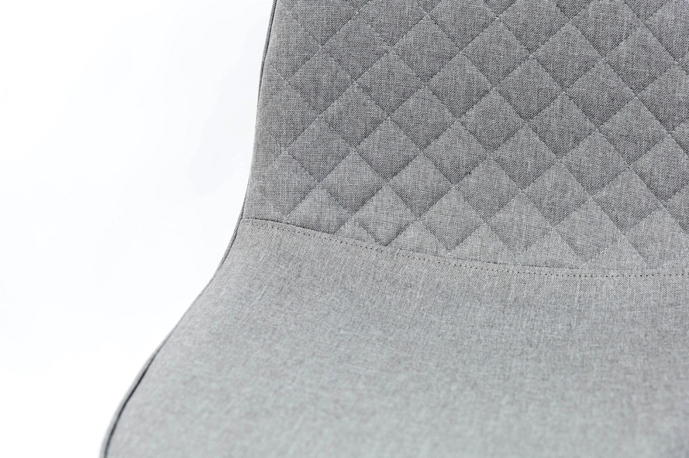 Стілець Марс, чорний/ тканина сіра Київ - фото 3