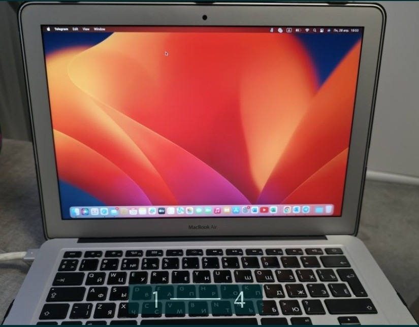 Ноутбук MacBook Air mid 2012, Intel Core i5, 4gb DDR, MacOs Ventura 13.7.5 Харьков - изображение 4