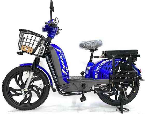 Электрический велосипед Crosser E-Delta 60V 15Ah (800ВТ) Синий! Харьков