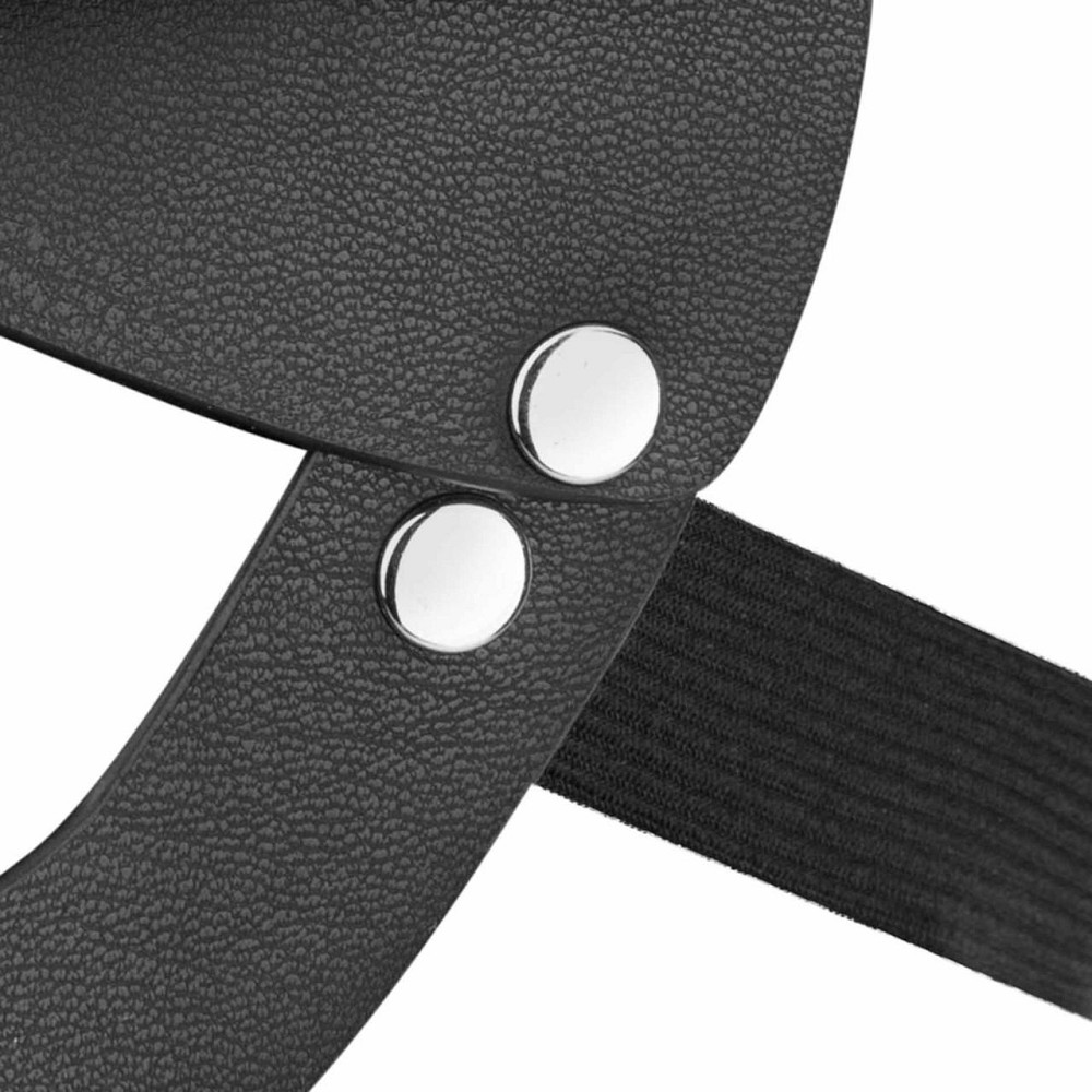 Маска кішечки Bedroom Fantasies PU Leather Kitty Black, чорна Sex Aura Київ - фото 5