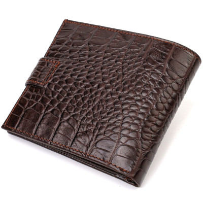 Гаманець Canpellini натуральної шкіри Коричневий (21878) Вінниця - фото 4