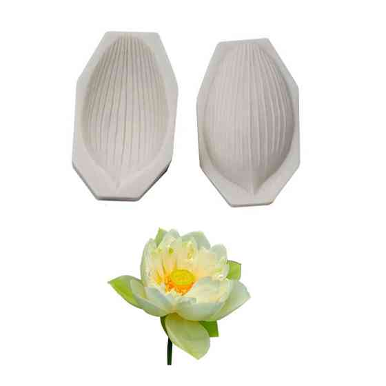 Силиконовый молд для цветов 39 на 56 мм белый Киев