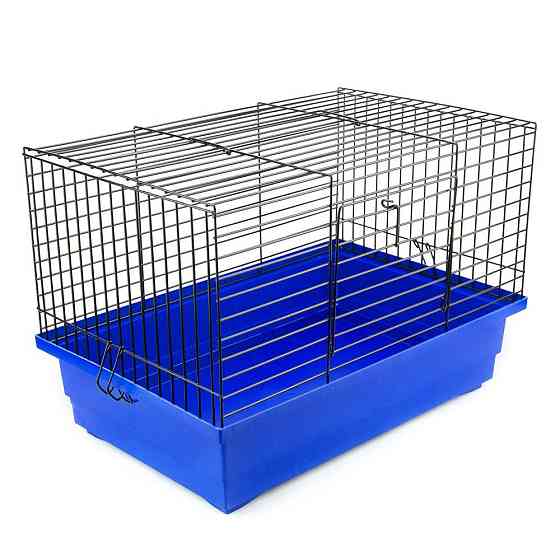 Клетка Кролик Мини для морских свинок, кроликов и животных средних размеров цинковая (47 х 30 х 30 см), Лори Киев