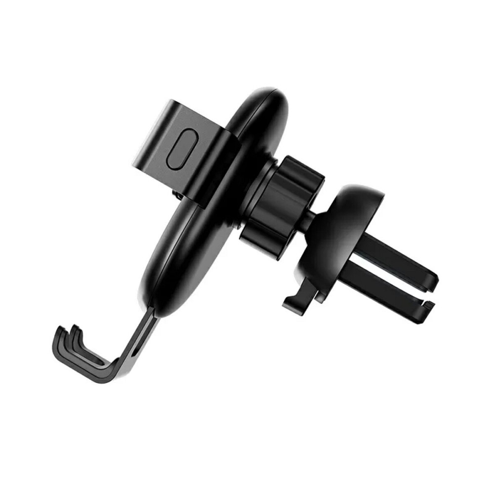 Тримач для мобільного HOCO CA56 Plus Armor metal gravity car holder Black Silver Київ - фото 4