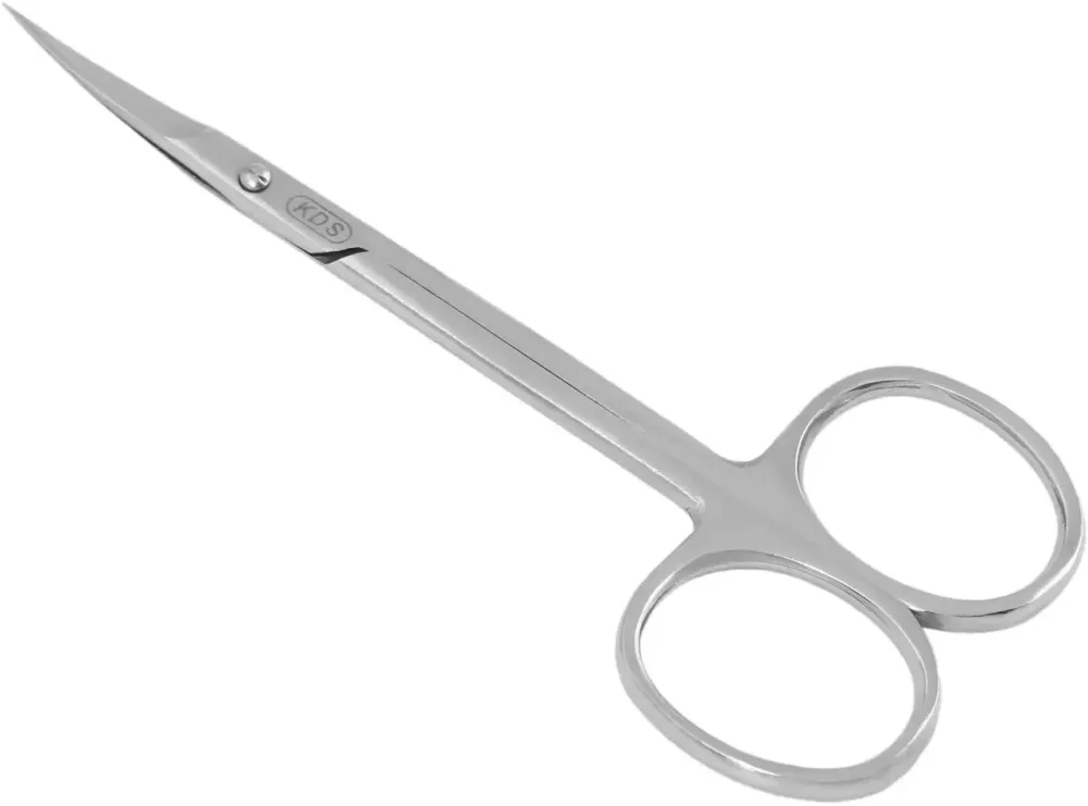 Ножницы маникюрные КDS для удаления кутикул серебро Киев - изображение 1