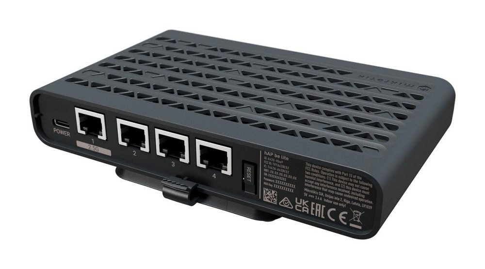 Бездротовий маршрутизатор MikroTik hAP be lite (A42G-HbeP) ( 17139 ) Харків - фото 1