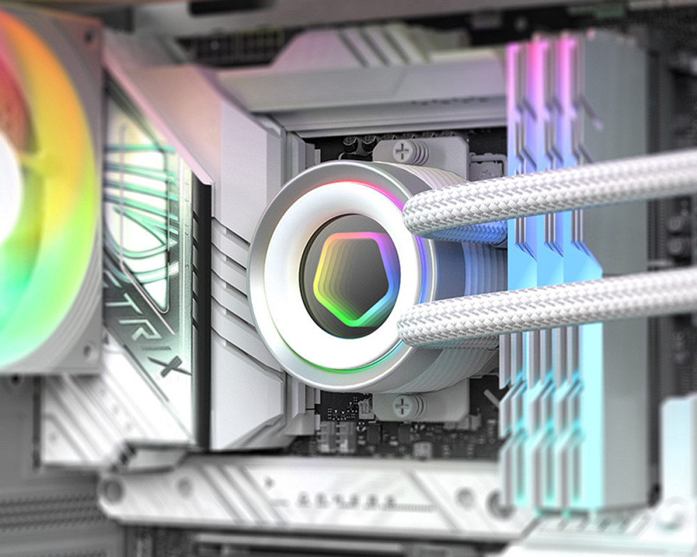 Система водяного охолодження ID-Cooling FX360 INF White ( Білий ) Харьков - изображение 7