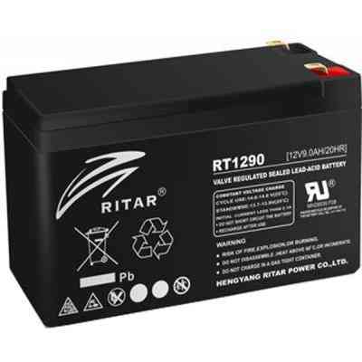 Батарея к ИБП Ritar AGM RT1290B, 12V-9Ah, Black (RT1290B) Винница