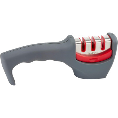 Точило для ножів Tefal Fresh Kitchen, нержавіюча сталь, пластик, сірий (K2090514) Вінниця - фото 3