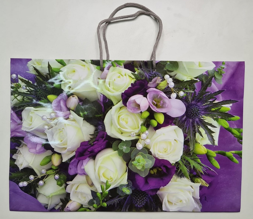 Бумажный большой горизонтальный пакет  36/22/10(артBG-079) (12 шт) Харьков - изображение 4