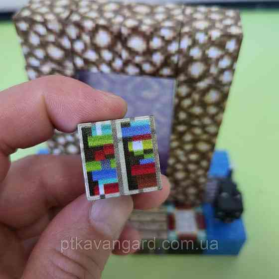 Конструктор магнітний майнкрафт 33 кубики магнітні блоки портал Dream World LZCK 046 Хмельницький