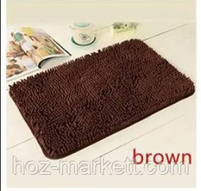 Набор ковриков коврики для ванной и туалета коричневый 80 х 50 см и 40 х 50 см Харьков - изображение 4