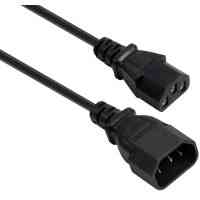 Кабель живлення C13 to C14 1.8m 0.75mm2 copper Vinga (VYPCC13141875CU) Киев