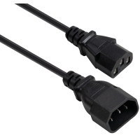 Кабель живлення C13 to C14 1.8m 0.75mm2 copper Vinga (VYPCC13141875CU) Киев - изображение 1