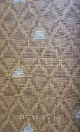 Шпалери флізелінові еко Khroma Zoom Bahia 0.53х10.05 геометрія смуги напівкола східний малюнок різні кольори Київ