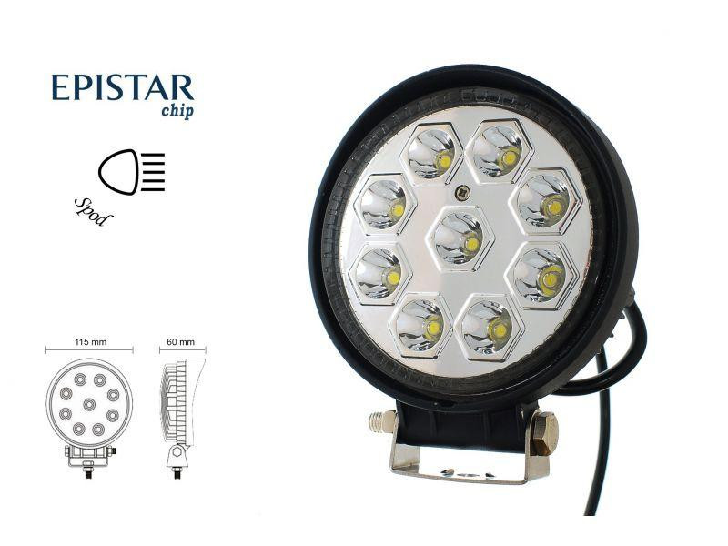 Фара дополнительного света 32T - 27W вольтаж 12-24V Харьков - изображение 6