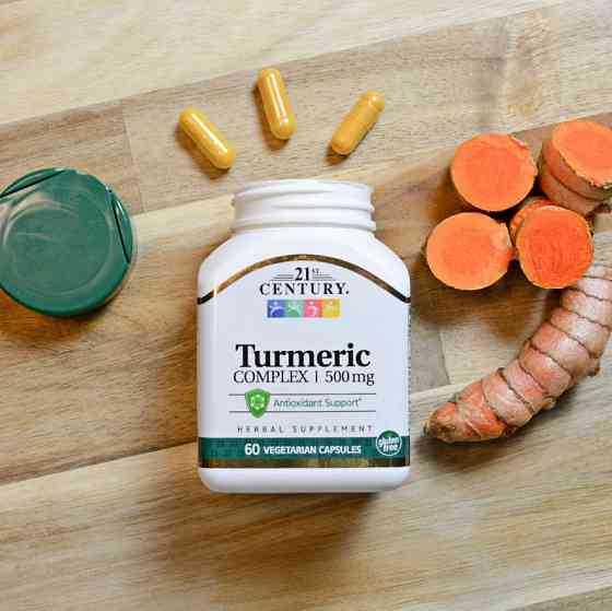 Комплекс куркуми 21st Century Turmeric Complex 60 вег капс Київ