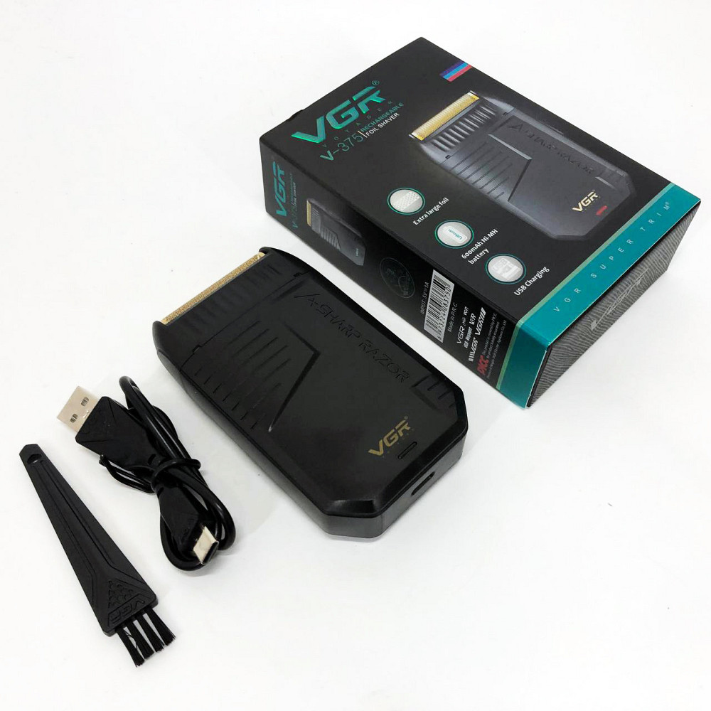 Професійна електробритва з насадками, Водонепроникна електробритва для гоління, Бритви акумуляторні RQ-86 Львів - фото 13