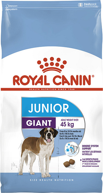 Корм для молодих собак гігантських порід ROYAL CANIN GIANT JUNIOR (джуніор) 15.0 кг Київ - фото 1