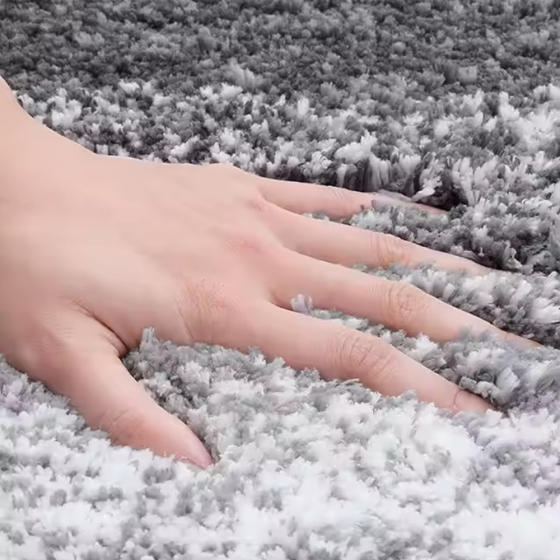 Коврик для ванной и душа коврик для ног в ванную комнату,микрофибра,атискользящий 51х76 см,градиент серый Каменец-Подольский